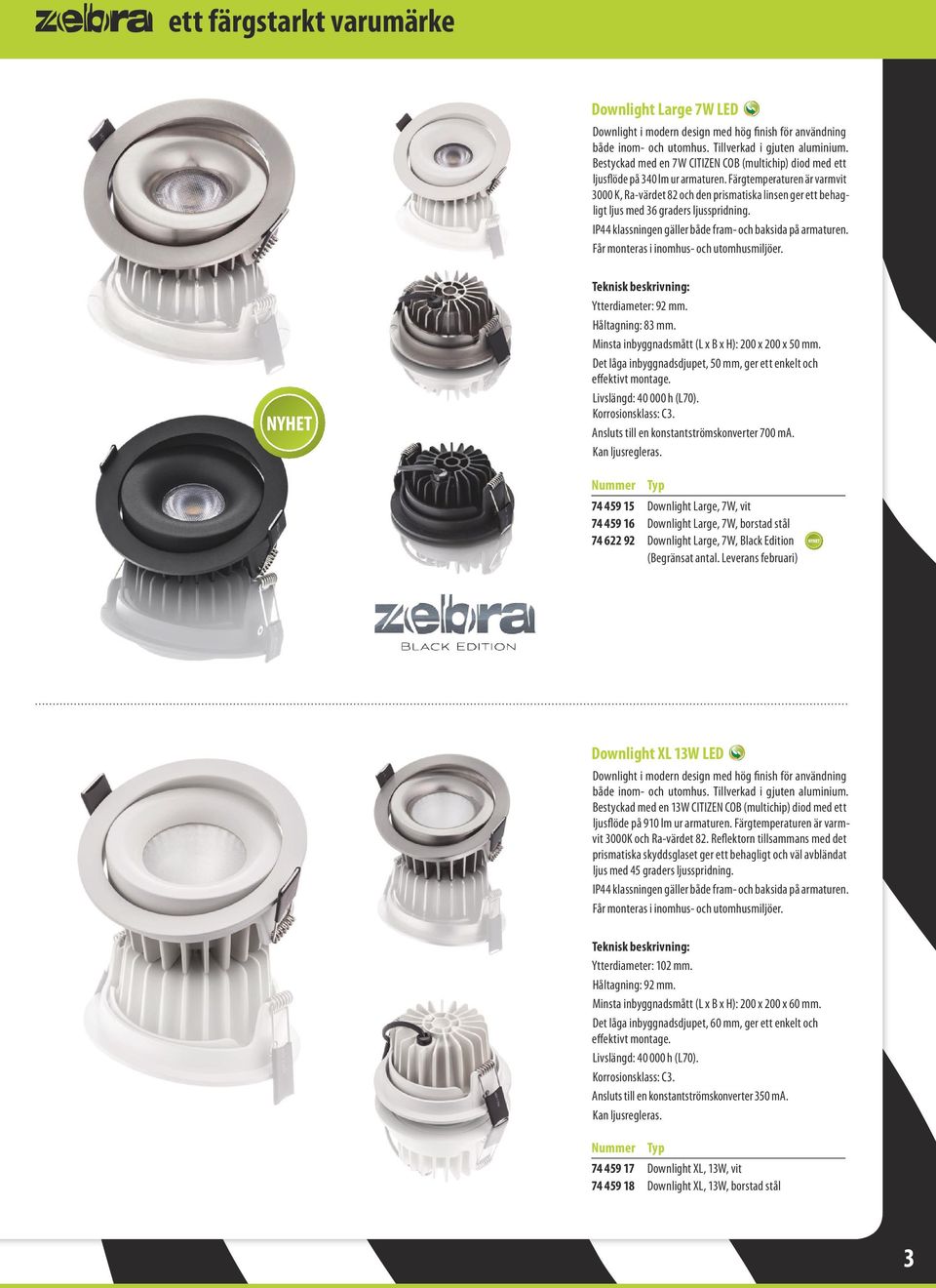 Downlight Linz 8W LED - PDF Free Download