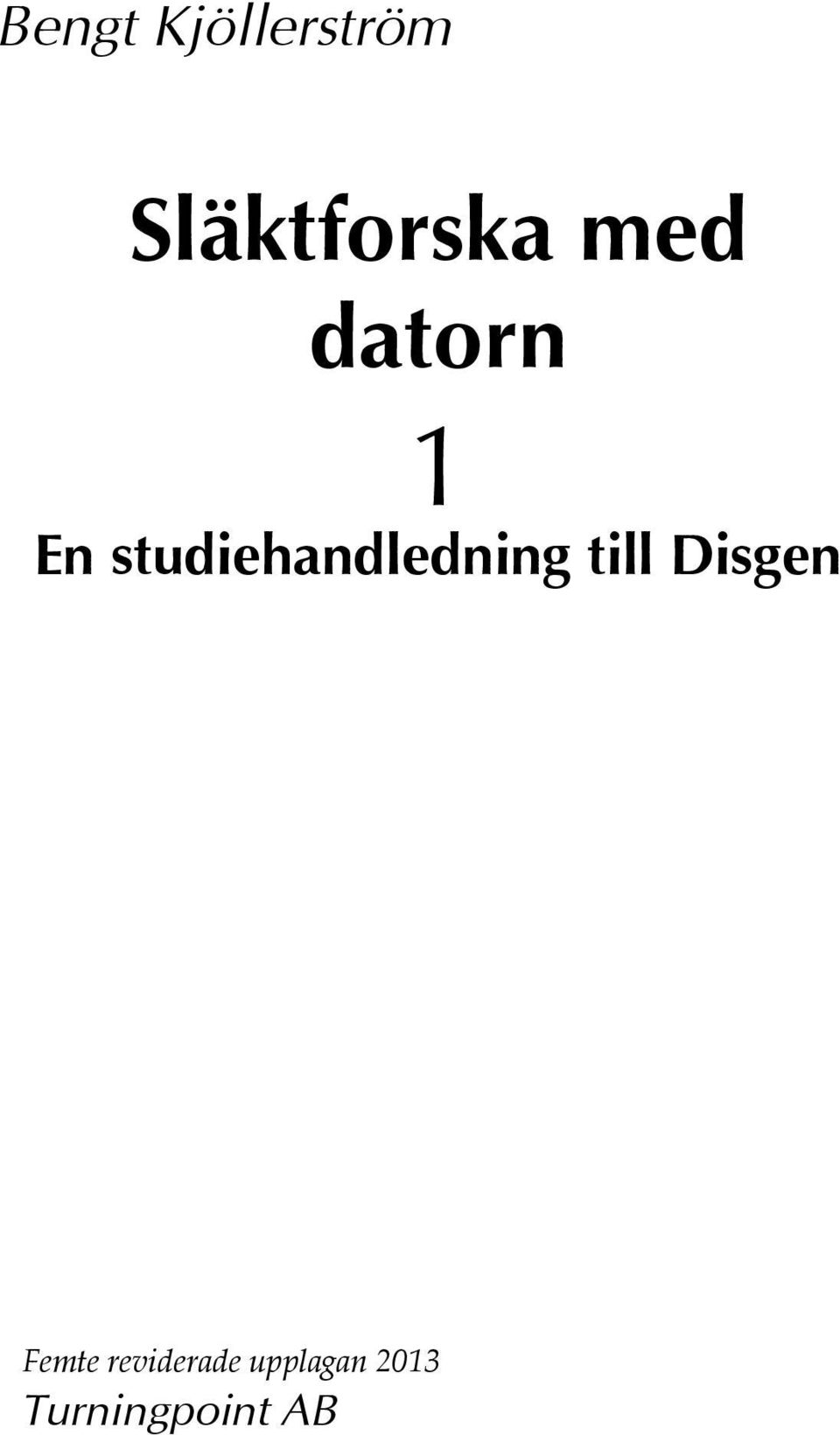 studiehandledning till Disgen