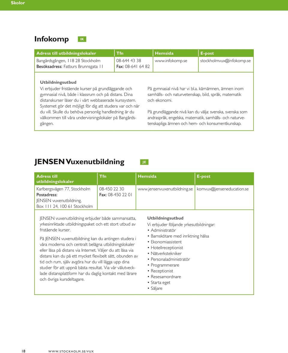 Dina distanskurser läser du i vårt webbaserade kurssystem. Systemet gör det möjligt för dig att studera var och när du vill.