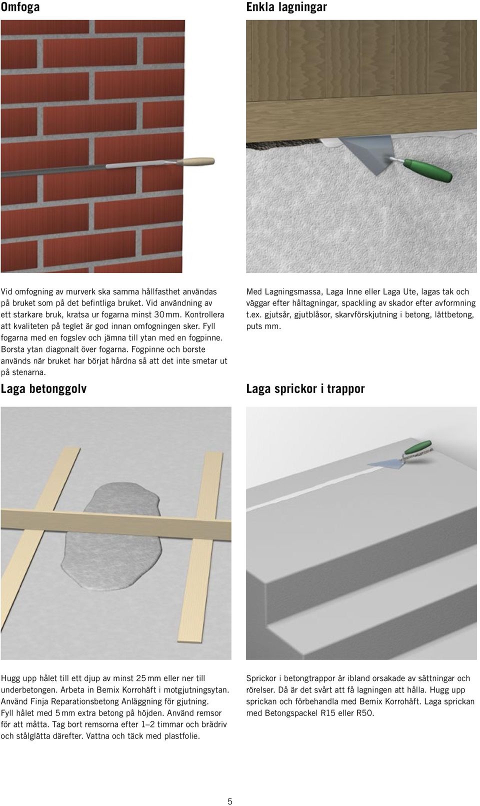 Hjälp vid LAGNING. Bruksanvisning - PDF Gratis nedladdning