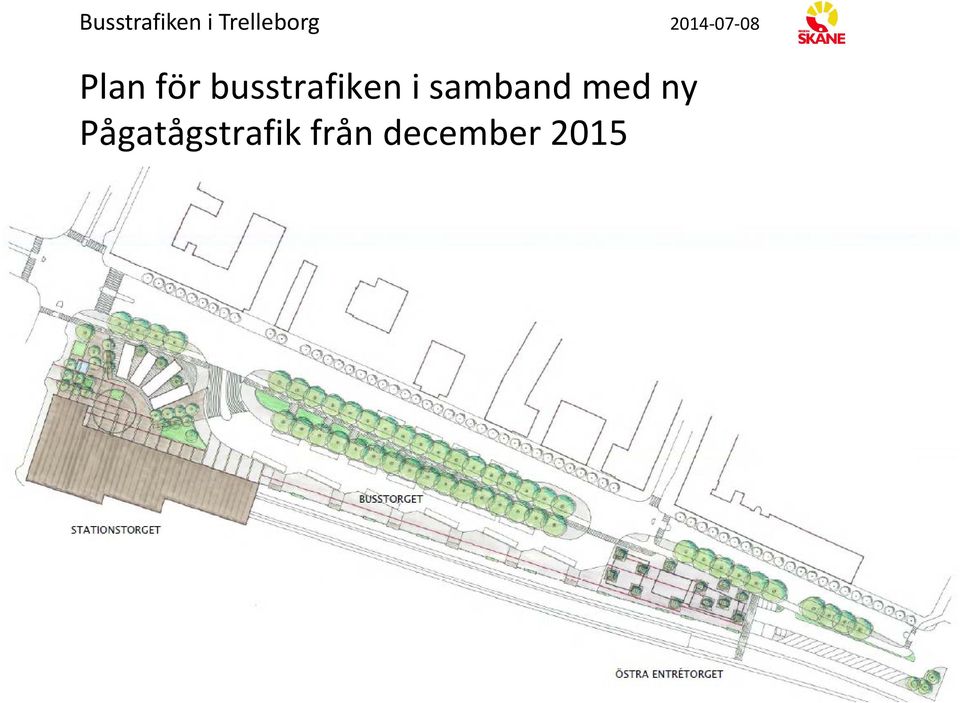 busstrafiken i samband med