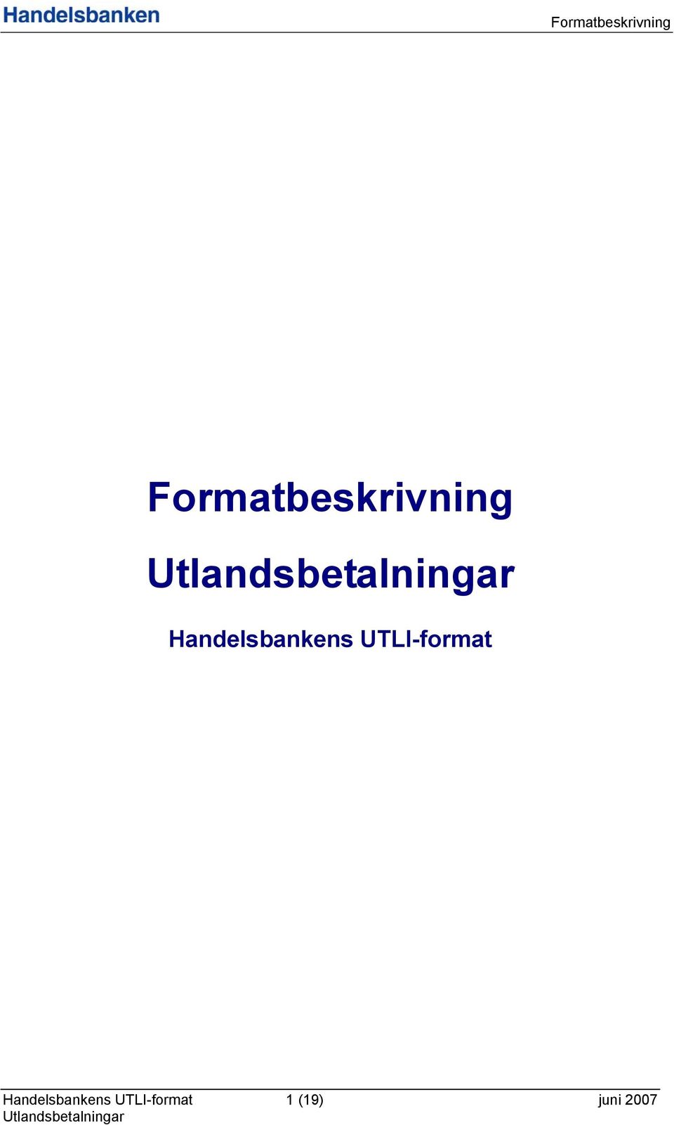 UTLI-format 