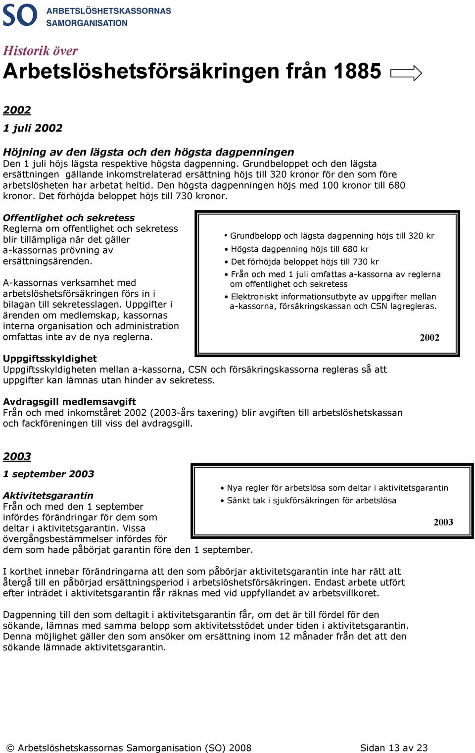 Den högsta dagpenningen höjs med 100 kronor till 680 kronor. Det förhöjda beloppet höjs till 730 kronor.