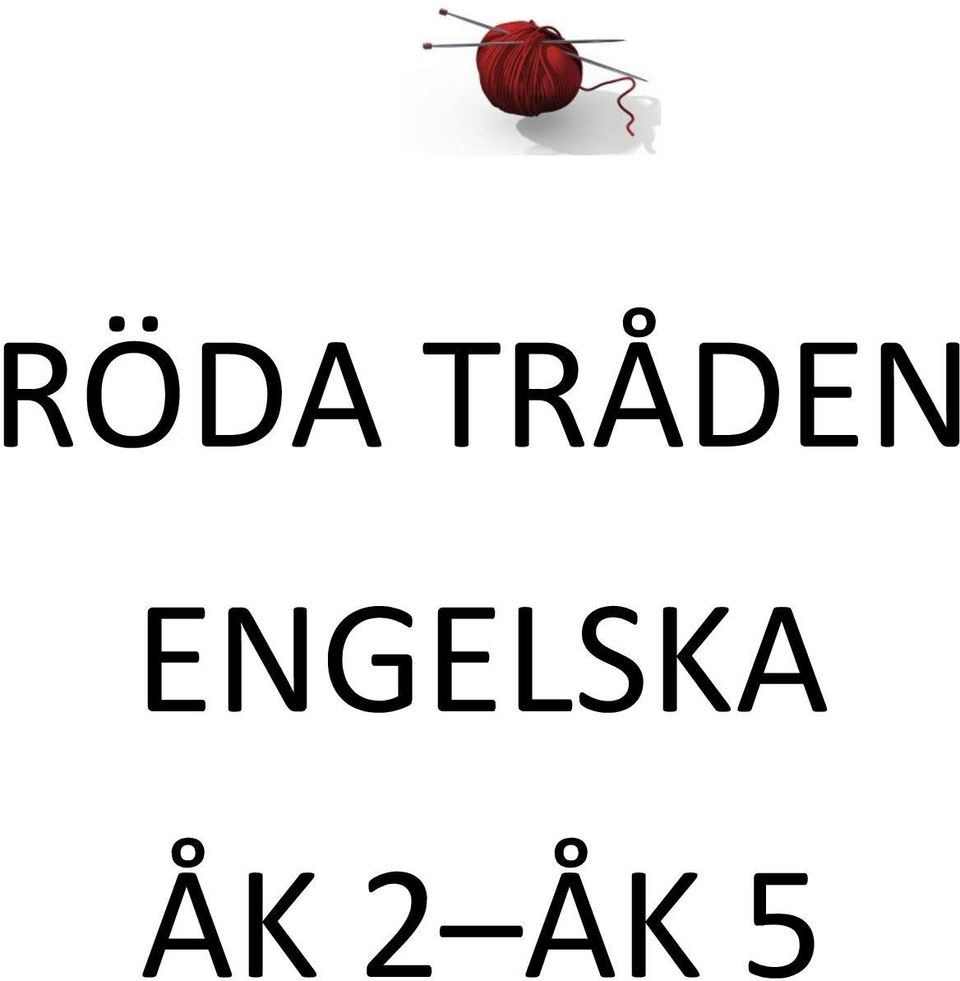 ENGELSKA