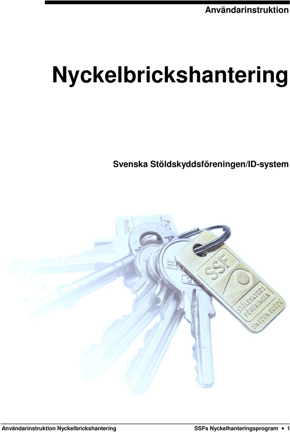 Stöldskyddsföreningen/ID-system 