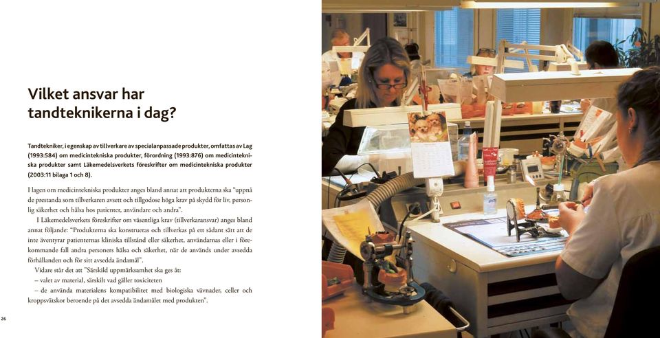 Läkemedelsverkets föreskrifter om medicintekniska produkter (2003:11 bilaga 1 och 8).