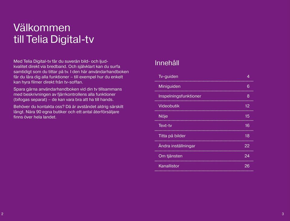 Telia Digital-tv. Använd tjänsterna i din tv. Handbok - PDF Free Download