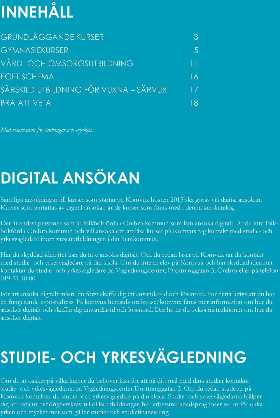 Det är endast personer som är folkbokförda i Örebro kommun som kan ansöka digitalt.