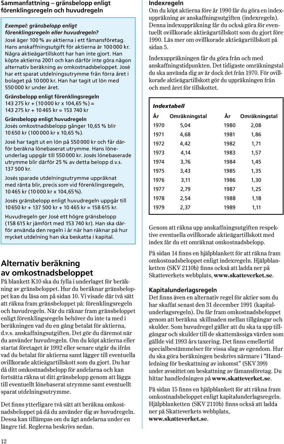 José har ett sparat utdelningsutrymme från förra året i bolaget på 10 000 kr. Han har tagit ut lön med 550 000 kr under året.