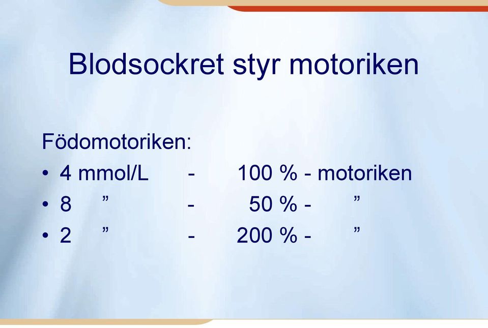 Födo: 4 mmol/l - 100 %