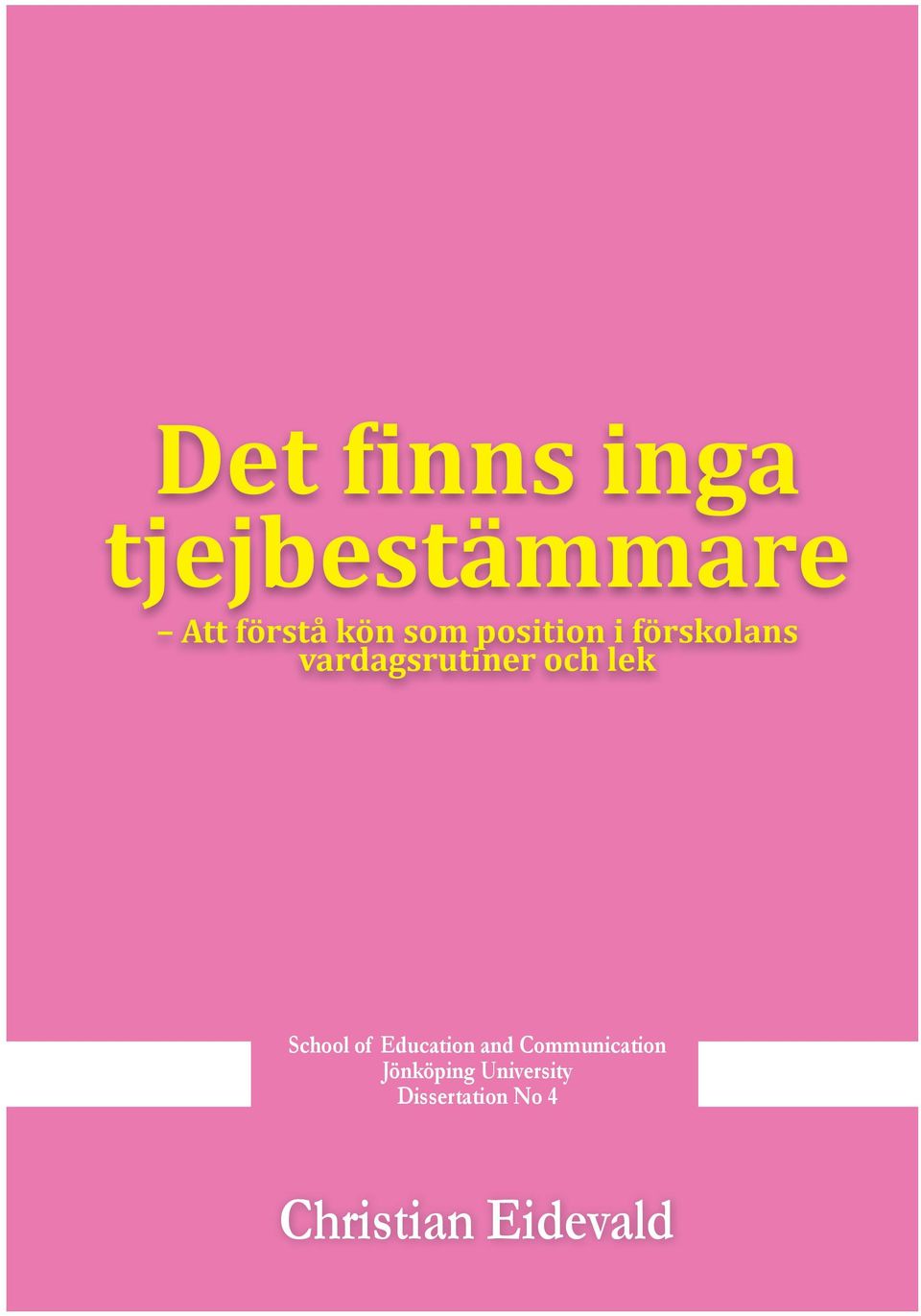 lek School of Education and Communication