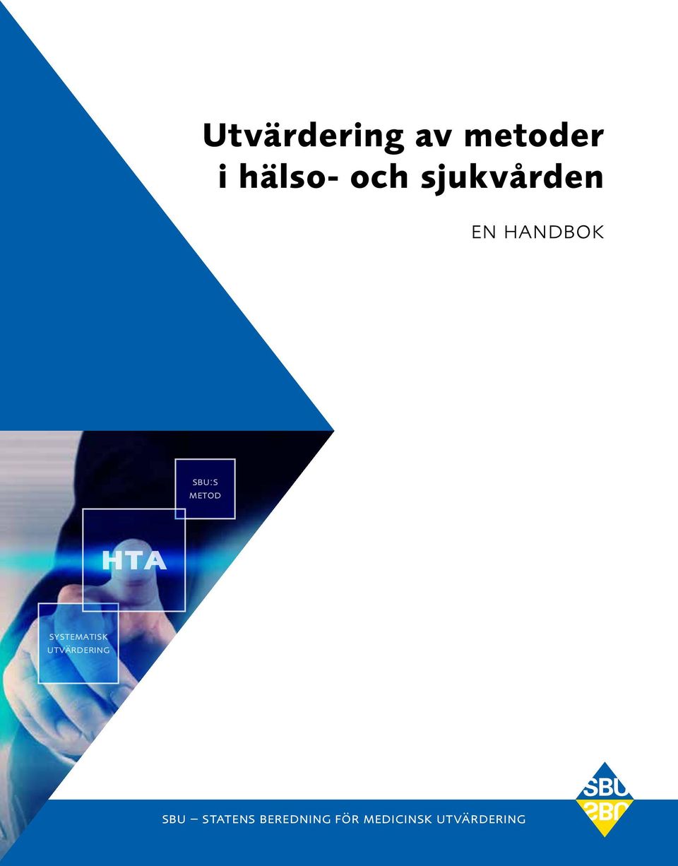 hta systematisk utvärdering sbu