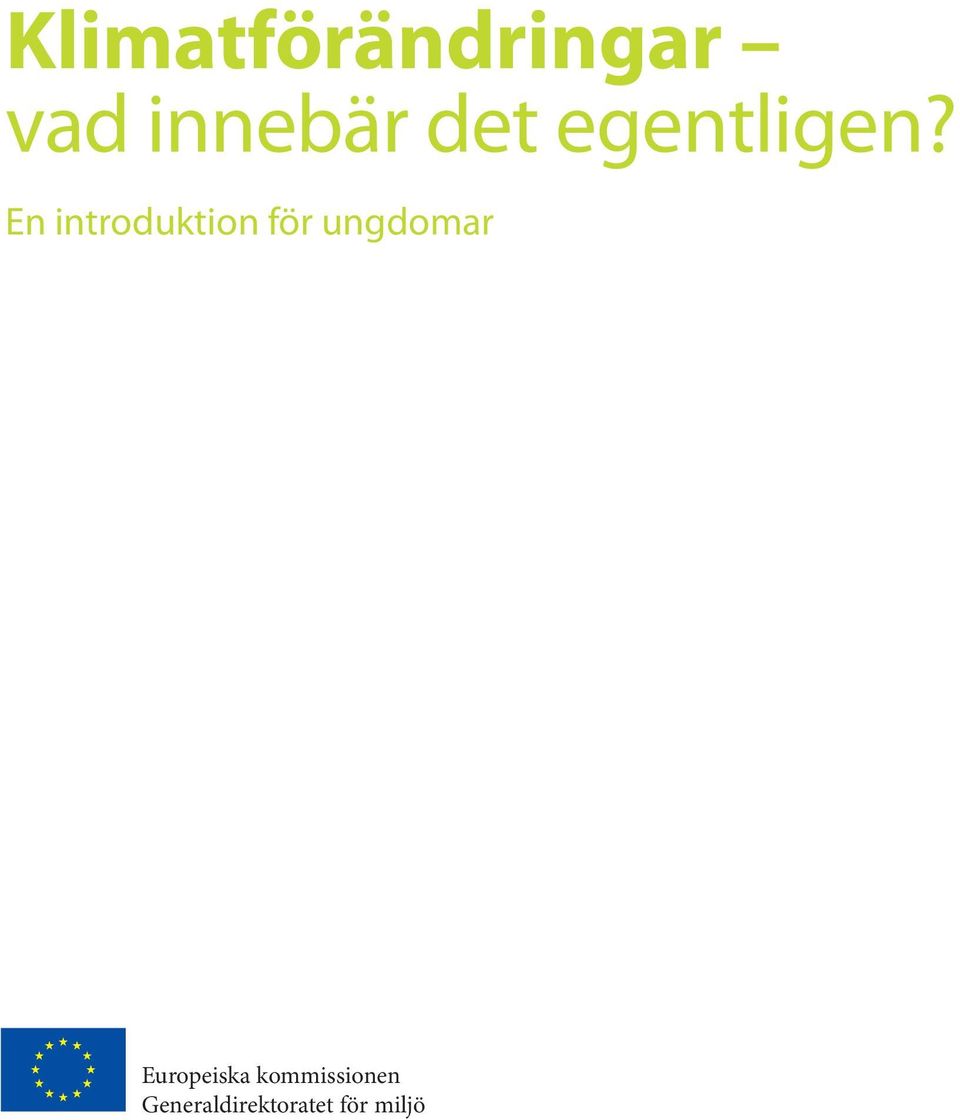 En introduktion för ungdomar