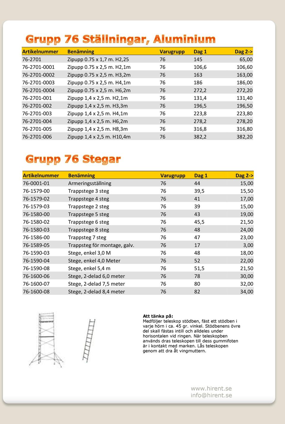 H4,1m 76 223,8 223,80 76-2701-004 Zipupp 1,4 x 2,5 m. H6,2m 76 278,2 278,20 76-2701-005 Zipupp 1,4 x 2,5 m. H8,3m 76 316,8 316,80 76-2701-006 Zipupp 1,4 x 2,5 m.