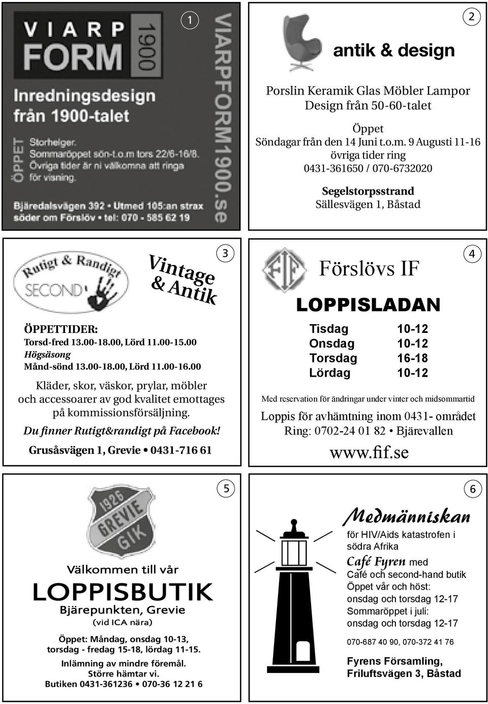 Du finner Rutigt&randigt på Facebook!