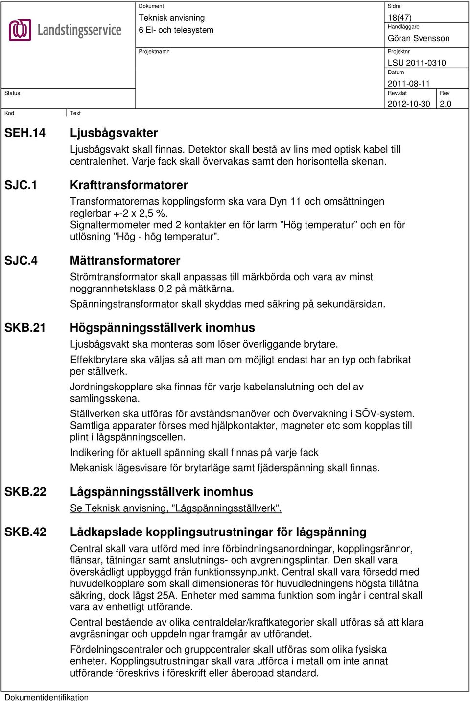 Signaltermometer med 2 kontakter en för larm Hög temperatur och en för utlösning Hög - hög temperatur.