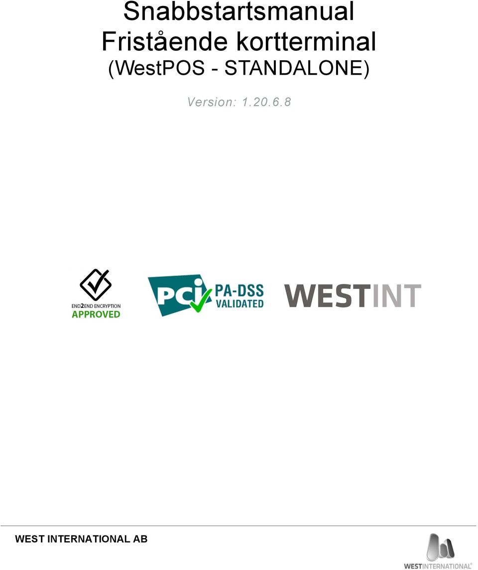 (WestPOS - STANDALONE)