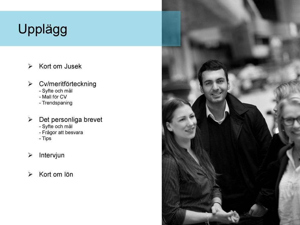 Det personliga brevet - Syfte och mål -