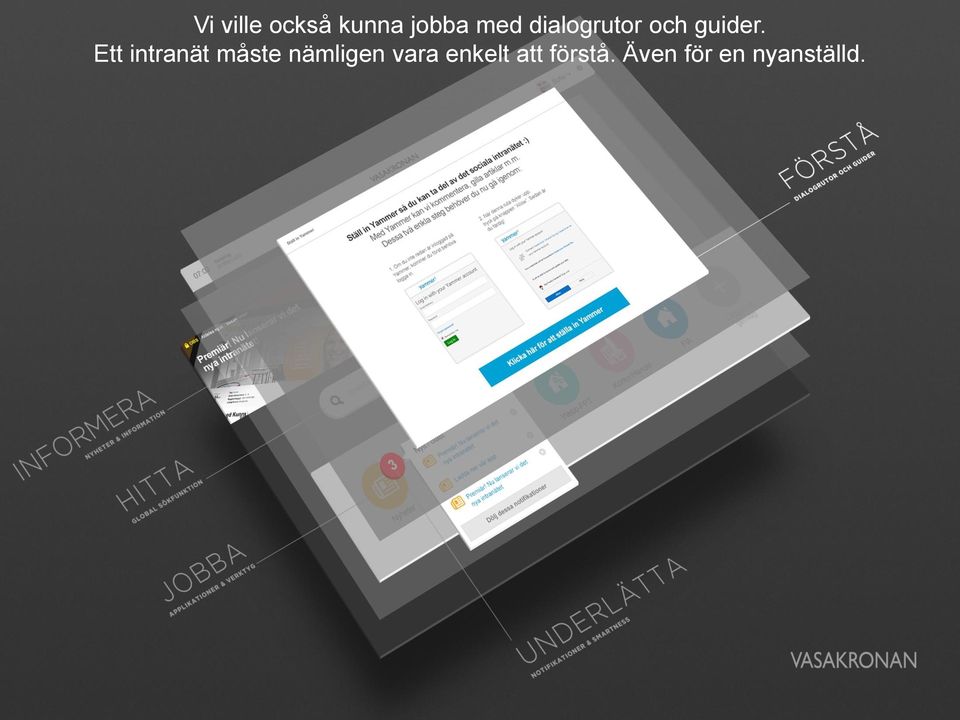 Ett intranät måste nämligen vara