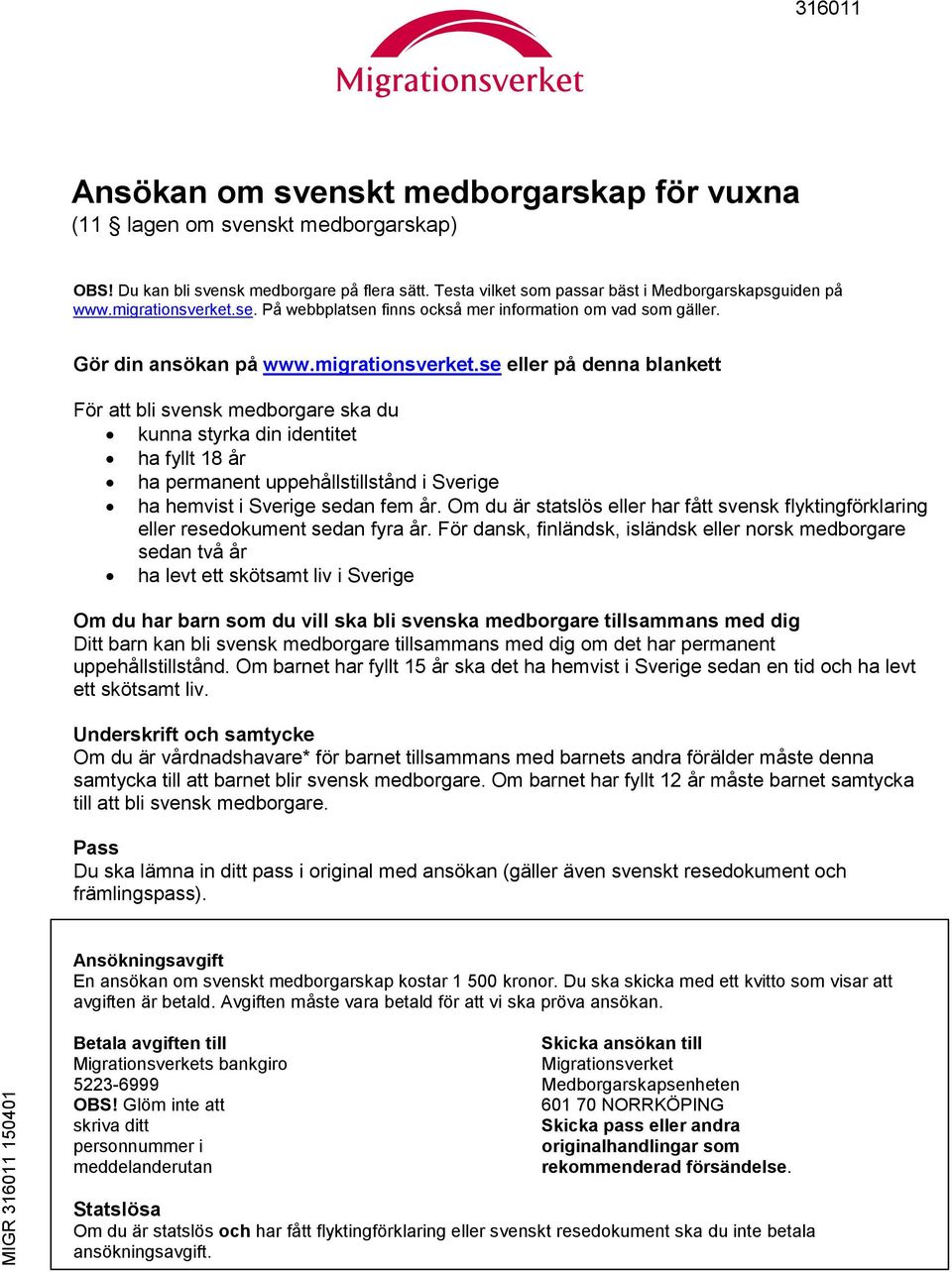 Ansökan Om Svensk Pass Ansökan Om Svensk Pass