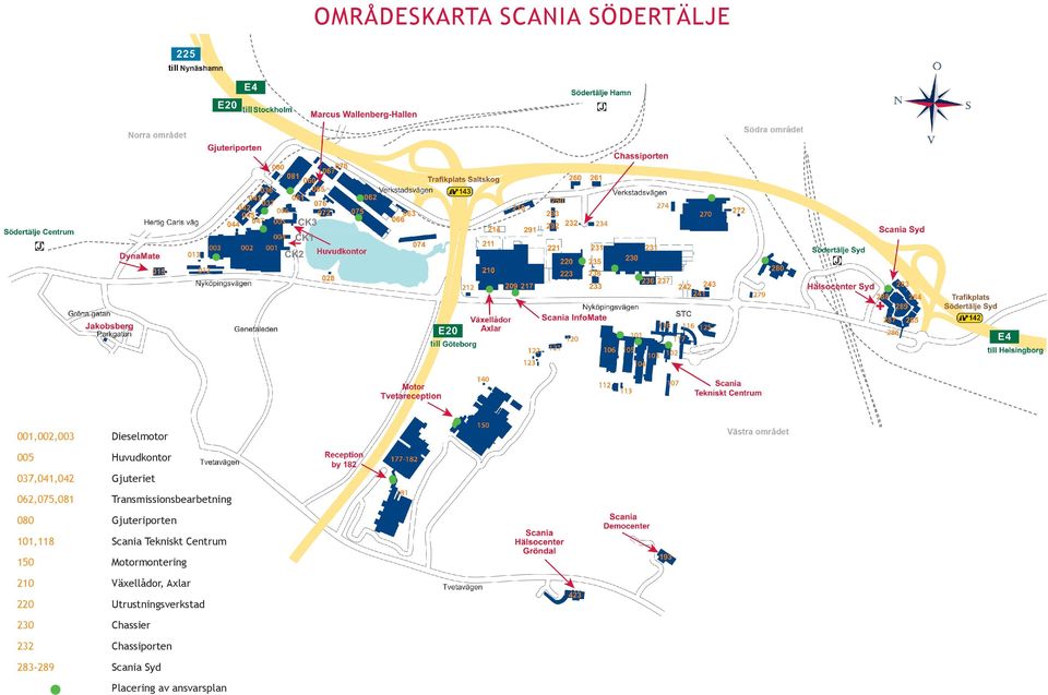 101,118 Scania Tekniskt Centrum 150 Motormontering 210 Växellådor, Axlar 220