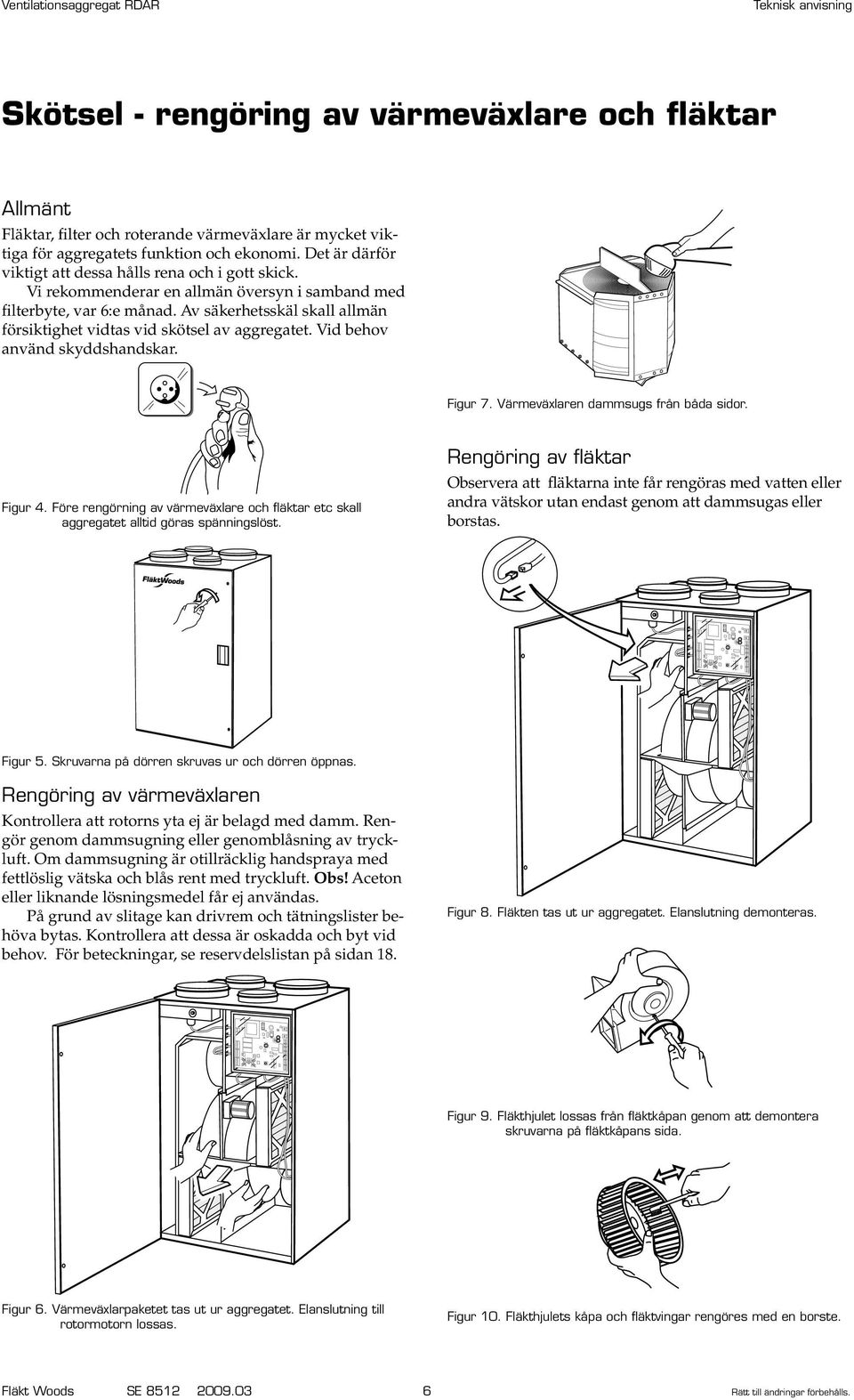 Ventilationsaggregat RDAR - PDF Gratis nedladdning