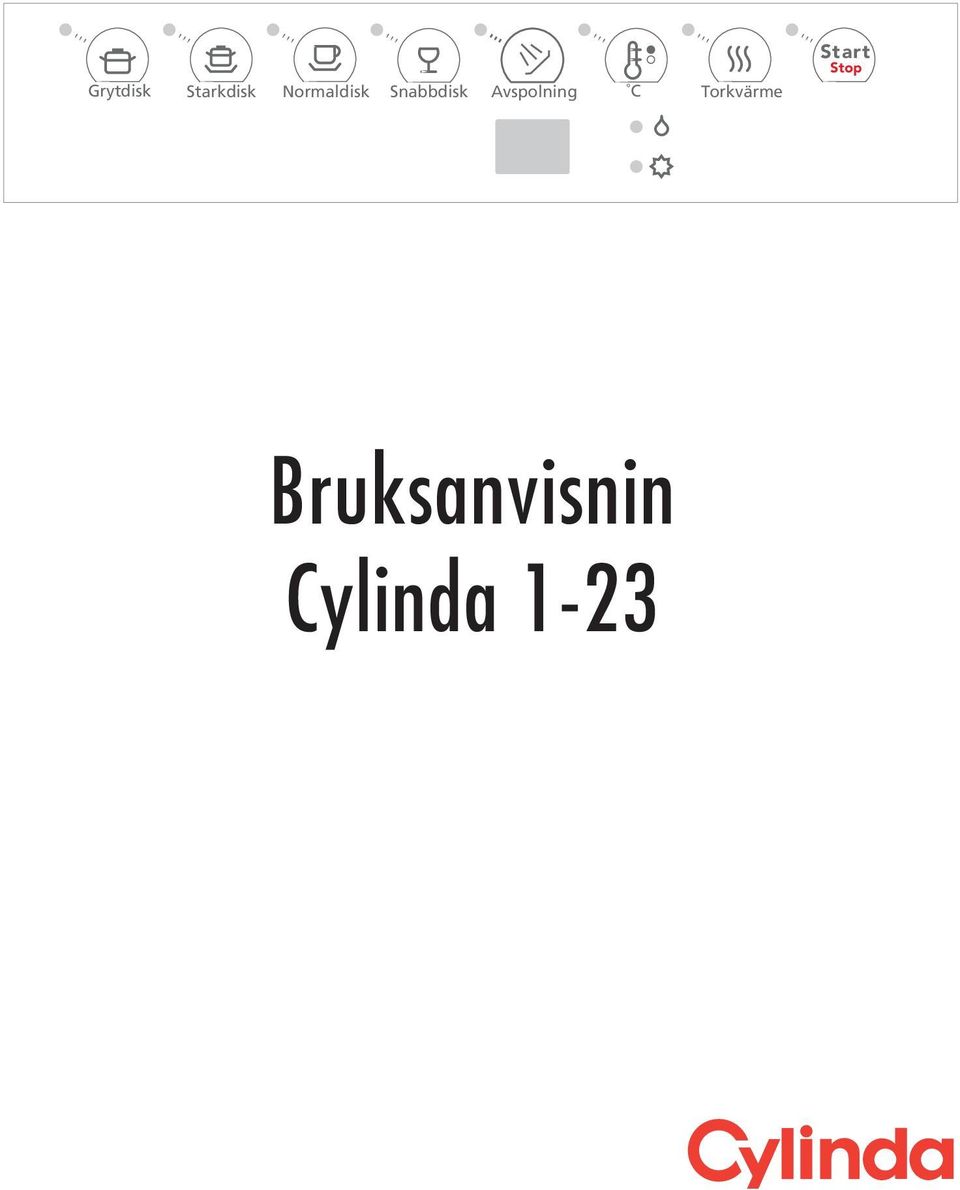 Avspolning C Torkvärme