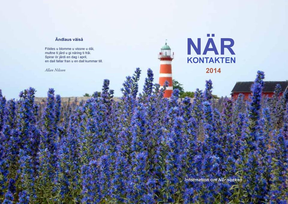 Spirar ör jårdi en dag i april, en dail fallar fran u