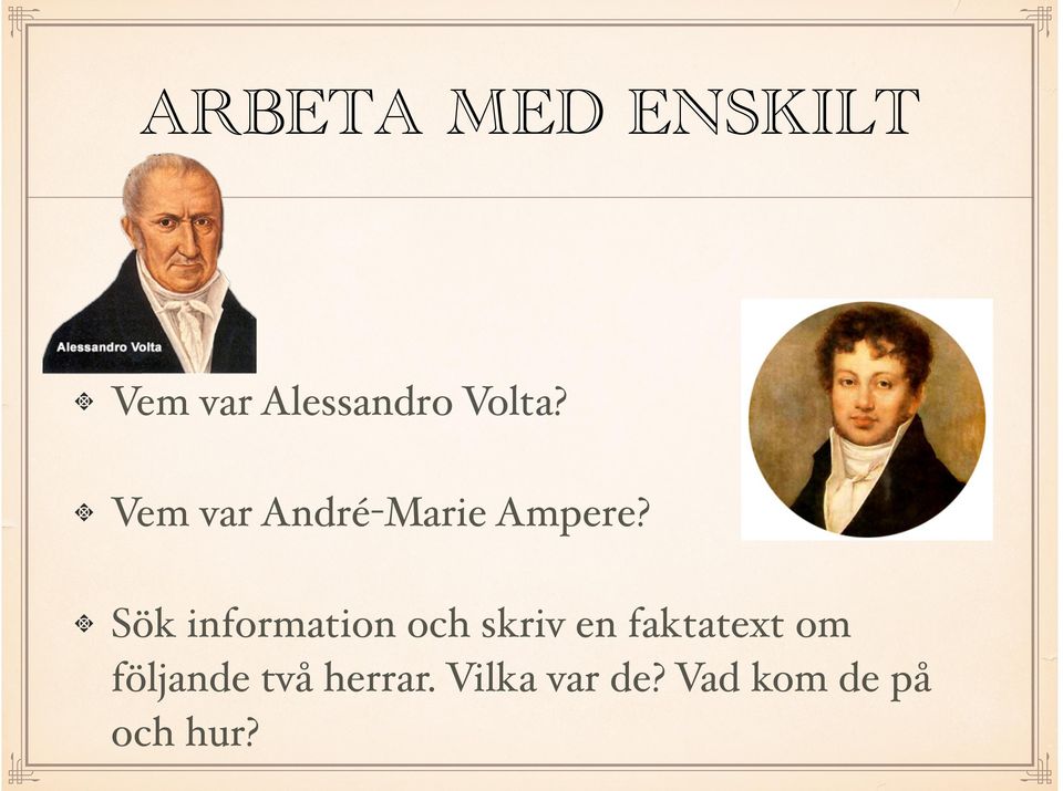! Sök information och skriv en faktatext om