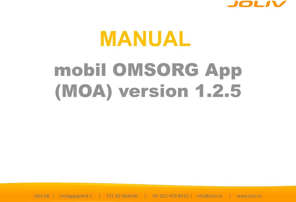 OMSORG App