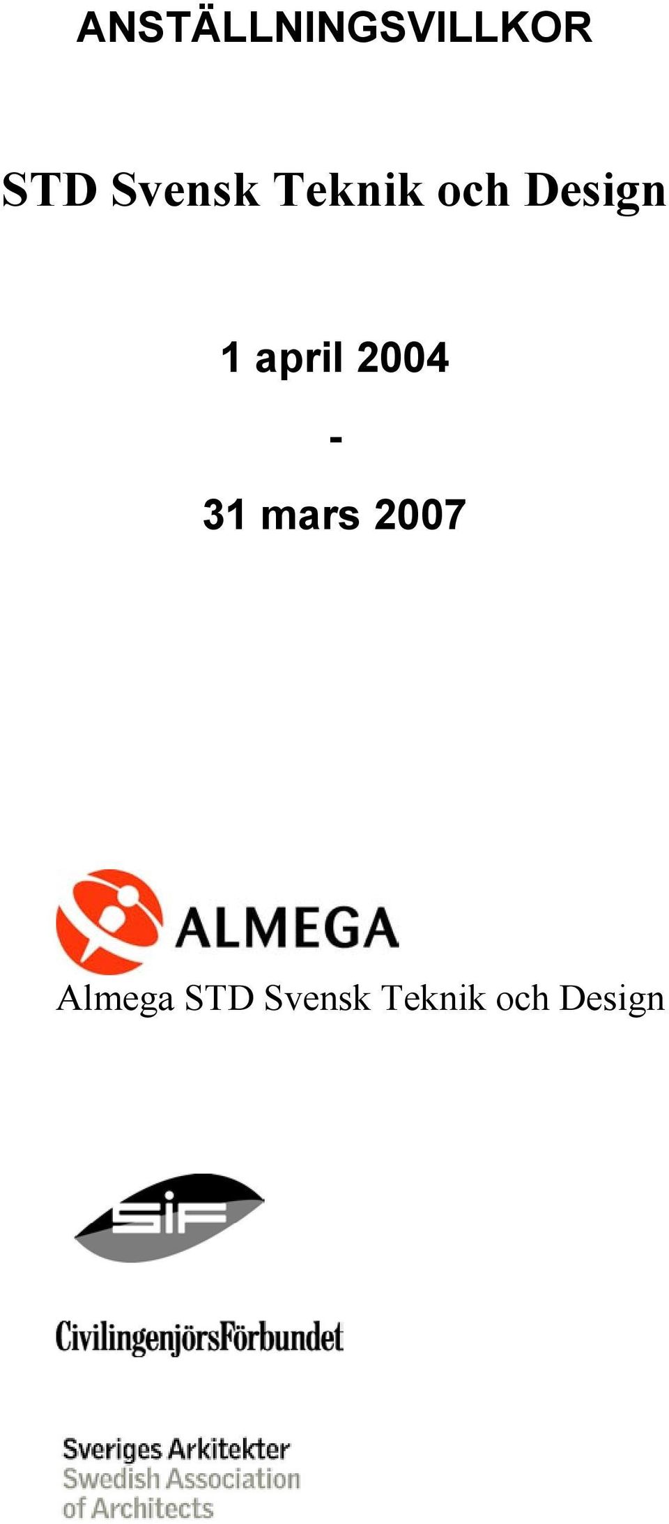 april 2004-31 mars 2007