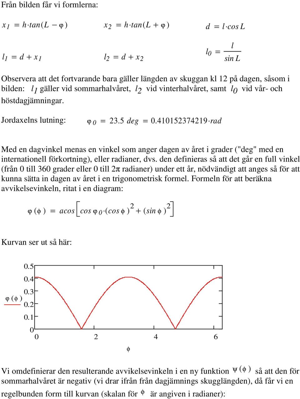 410152374219 rad Med en dagvinkel menas en vinkel som anger dagen av året i grader ("deg" med en internationell förkortning), eller radianer, dvs.