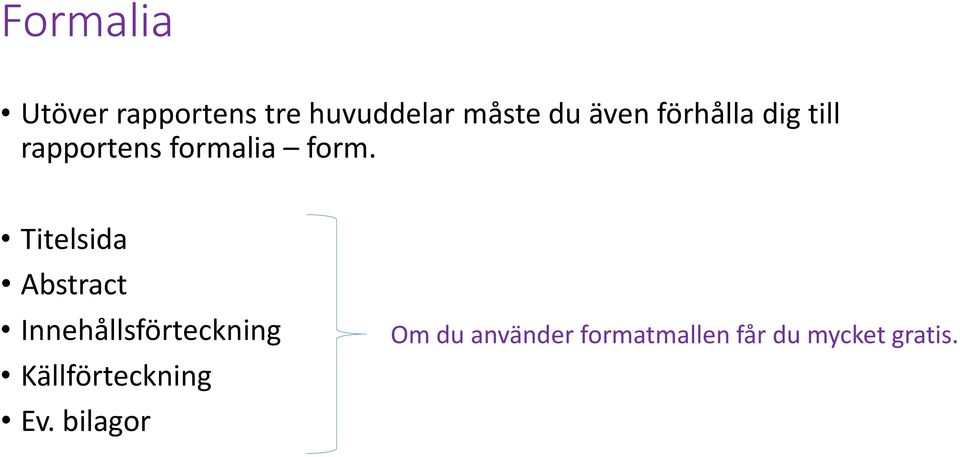 Titelsida Abstract Innehållsförteckning