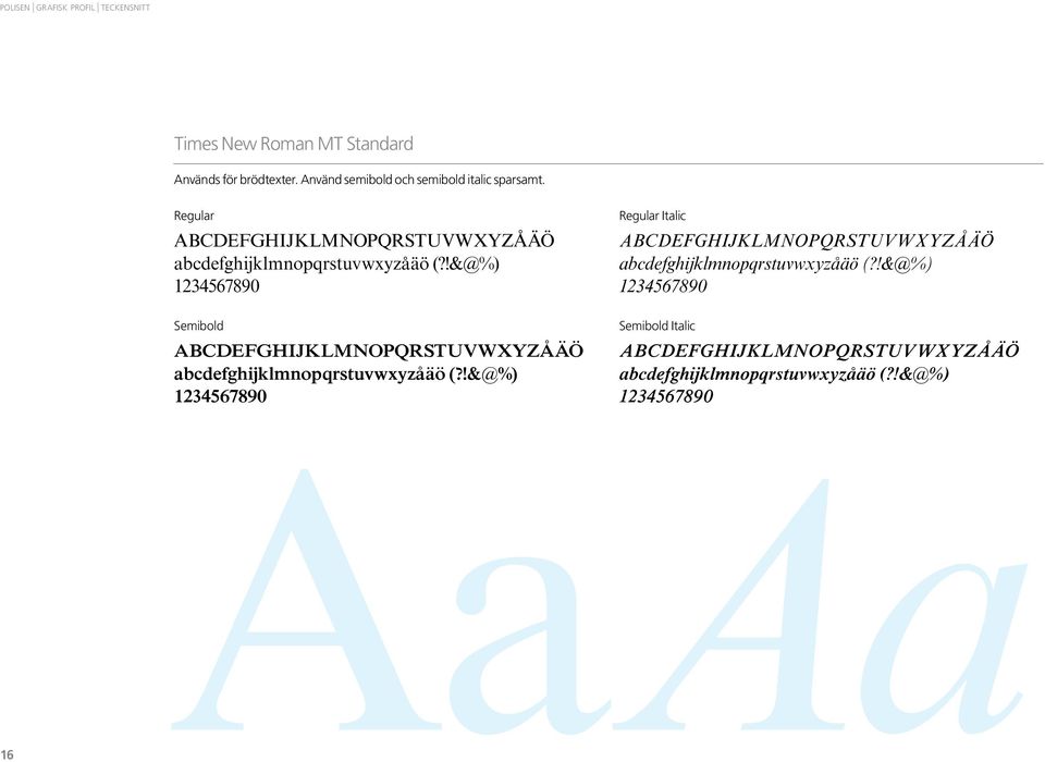 !&@%) 1234567890 Semibold ABCDEFGHIJKLMNOPQRSTUVWXYZÅÄÖ abcdefghijklmnopqrstuvwxyzåäö (?