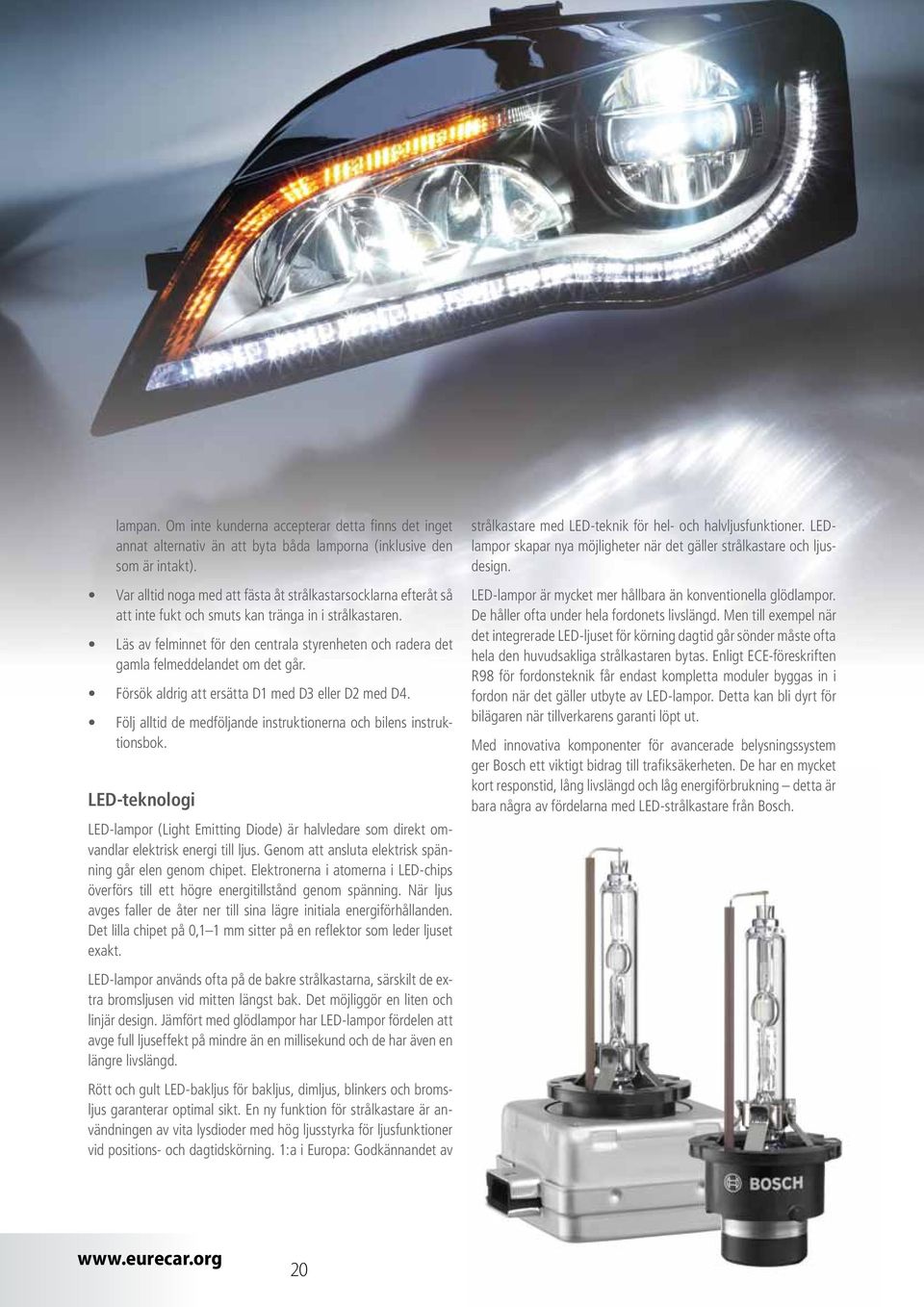 Smart belysning. Automatisk strålkastarinställning - PDF Free Download