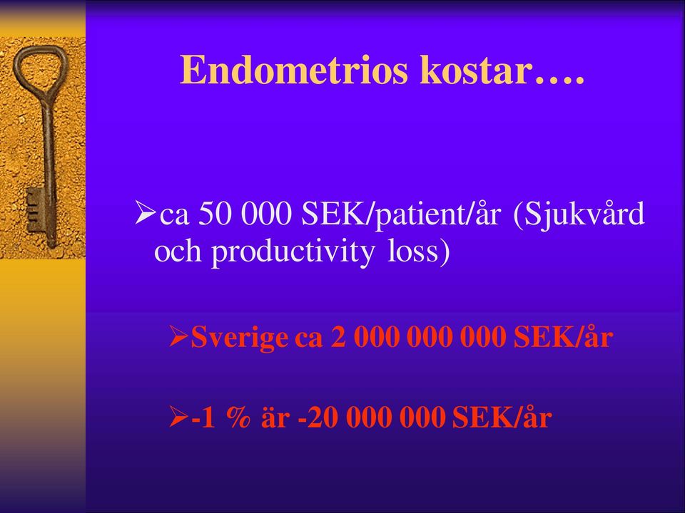 (Sjukvård och productivity loss)