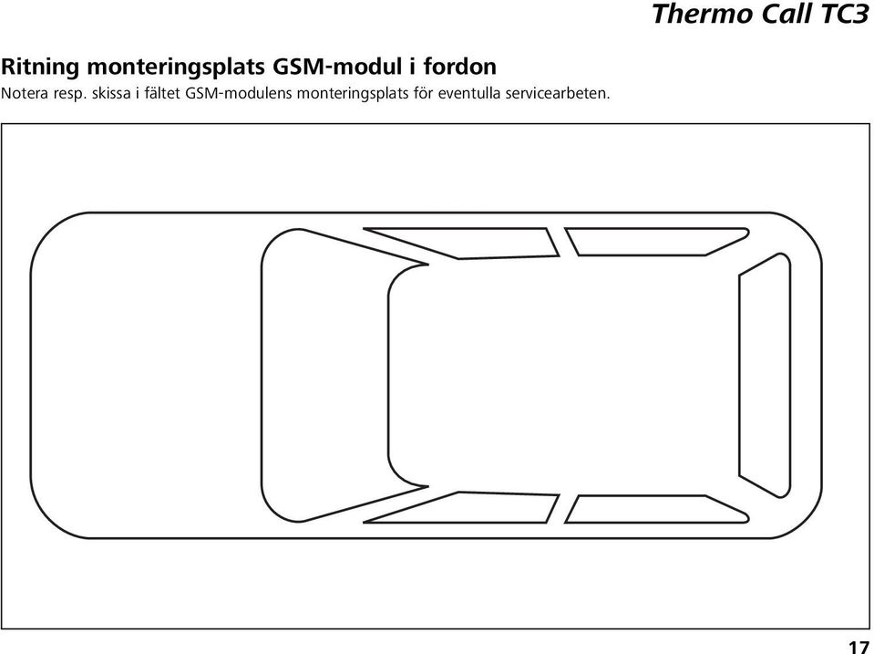 skissa i fältet GSM-modulens