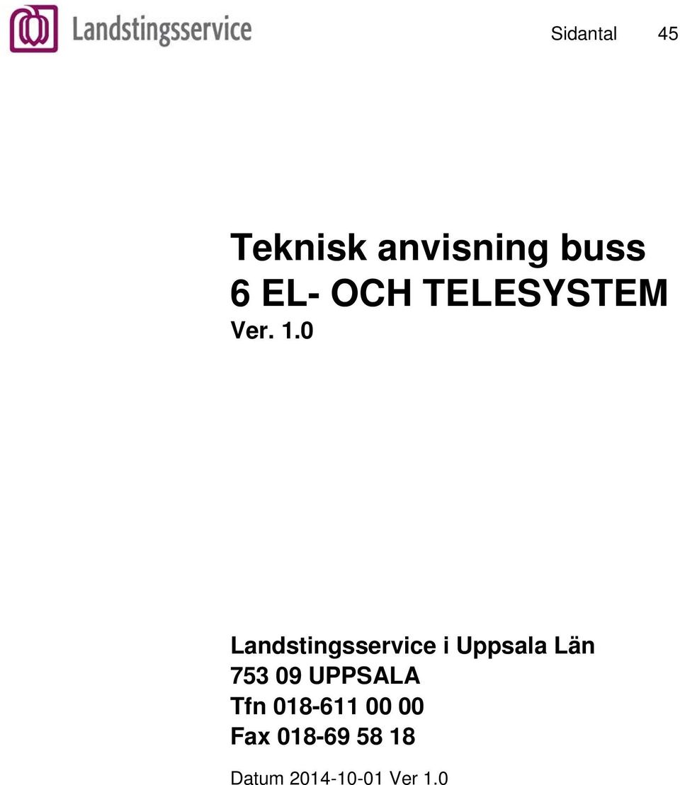 Landstingsservice i Uppsala