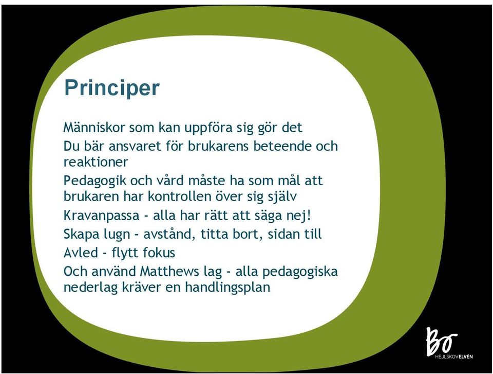 Kravanpassa - alla har rätt att säga nej!