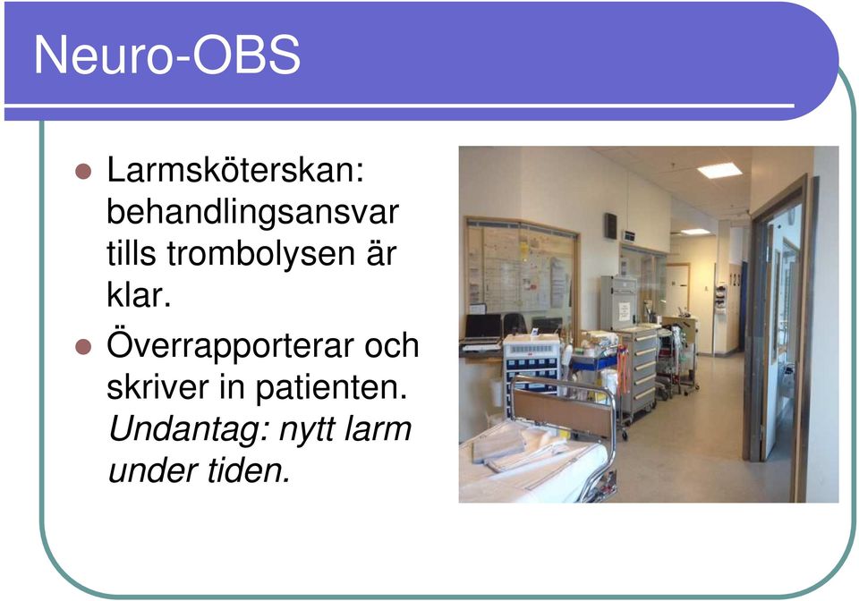 är klar.
