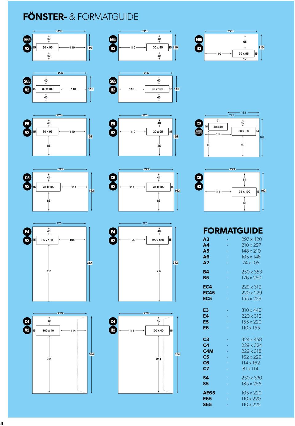 EC45-220 x 229 EC5-155 x 229 E3-310 x 440 E4-220 x 312 E5-155 x 220 E6-110 x 155 C3-324 x 458 C4-229 x 324