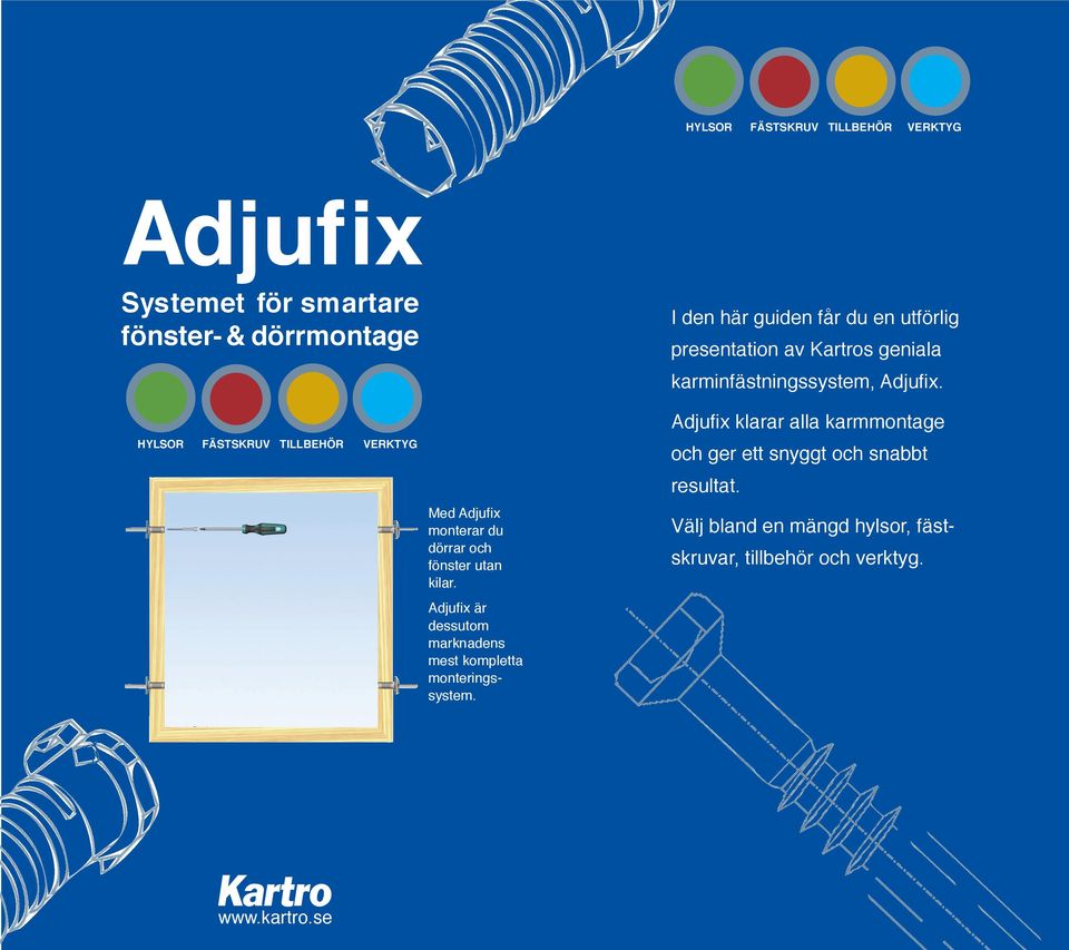 I den här guiden får du en utförlig presentation av Kartros geniala karminfästningssystem, djufix.