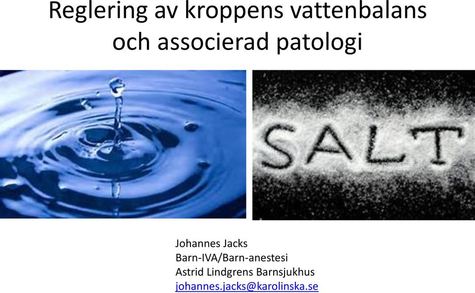 Barn-IVA/Barn-anestesi Astrid