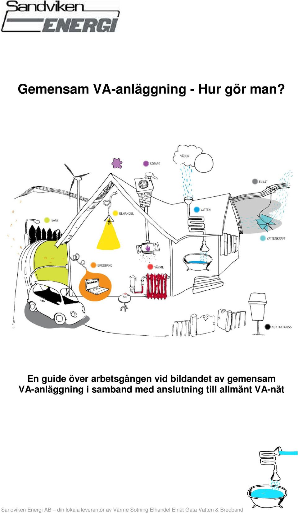 bildandet av gemensam VA-anläggning i