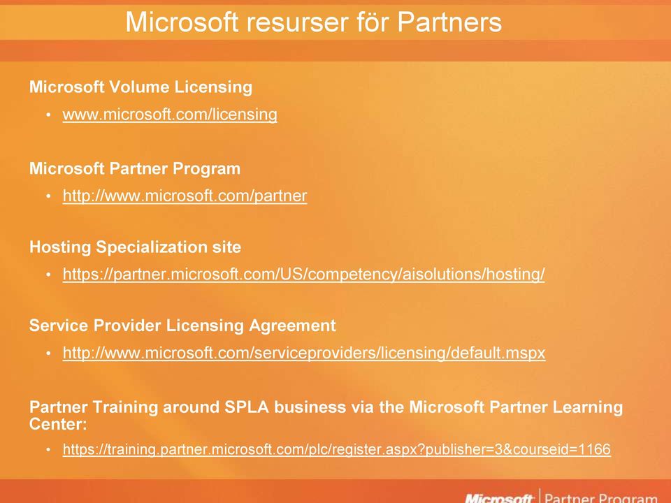 microsoft.com/serviceproviders/licensing/default.