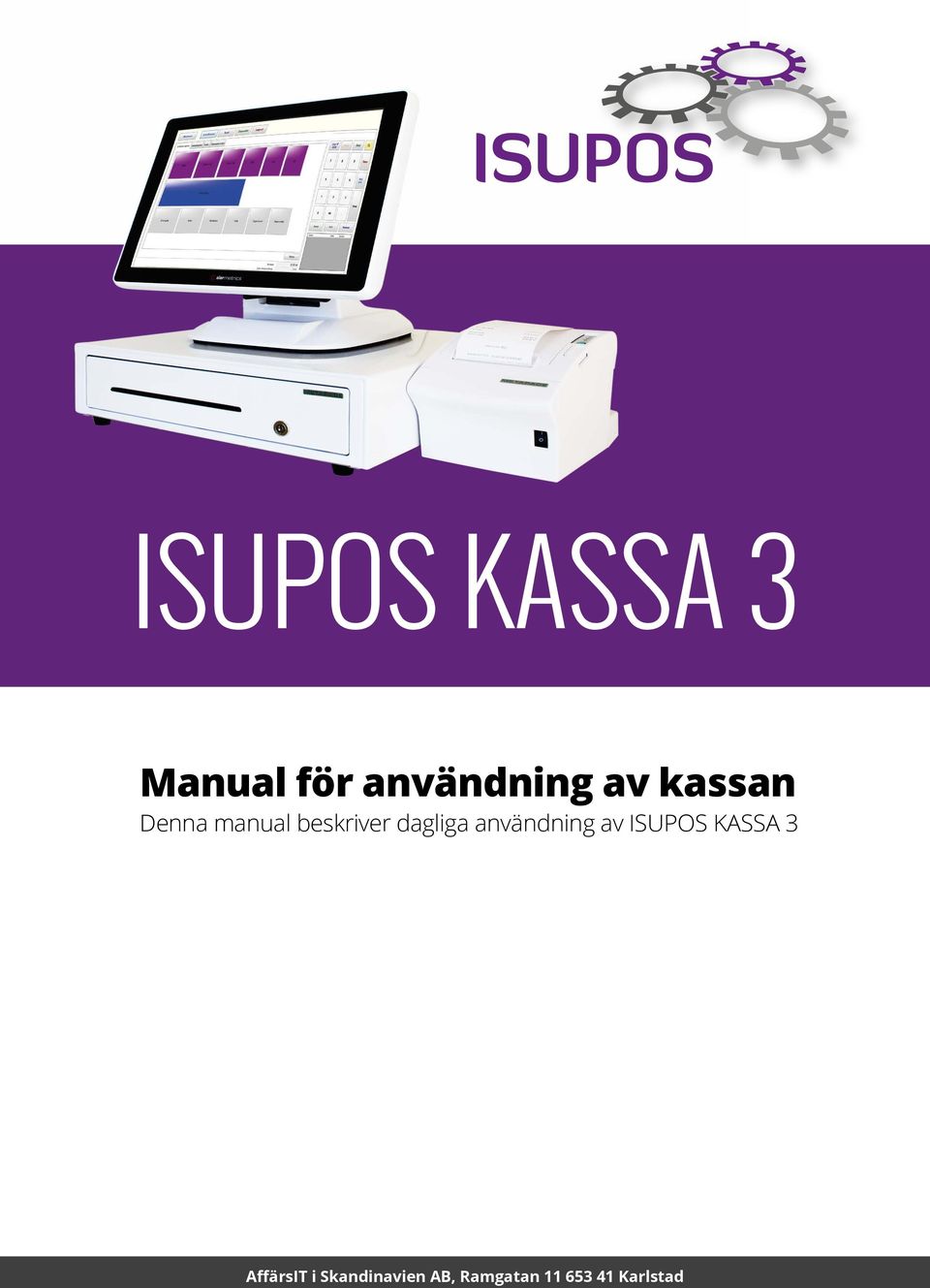 användning av ISUPOS KASSA 3 AffärsIT i