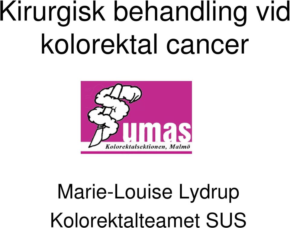 cancer Marie-Louise