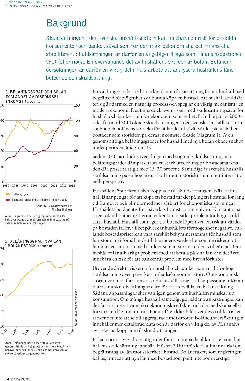 kan innebära en risk för enskilda konsumenter och banker, såväl som för den makroekonomiska och finansiella stabiliteten.