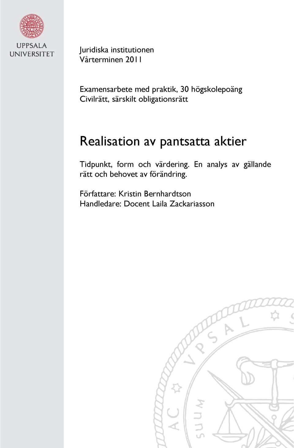 aktier Tidpunkt, form och värdering.