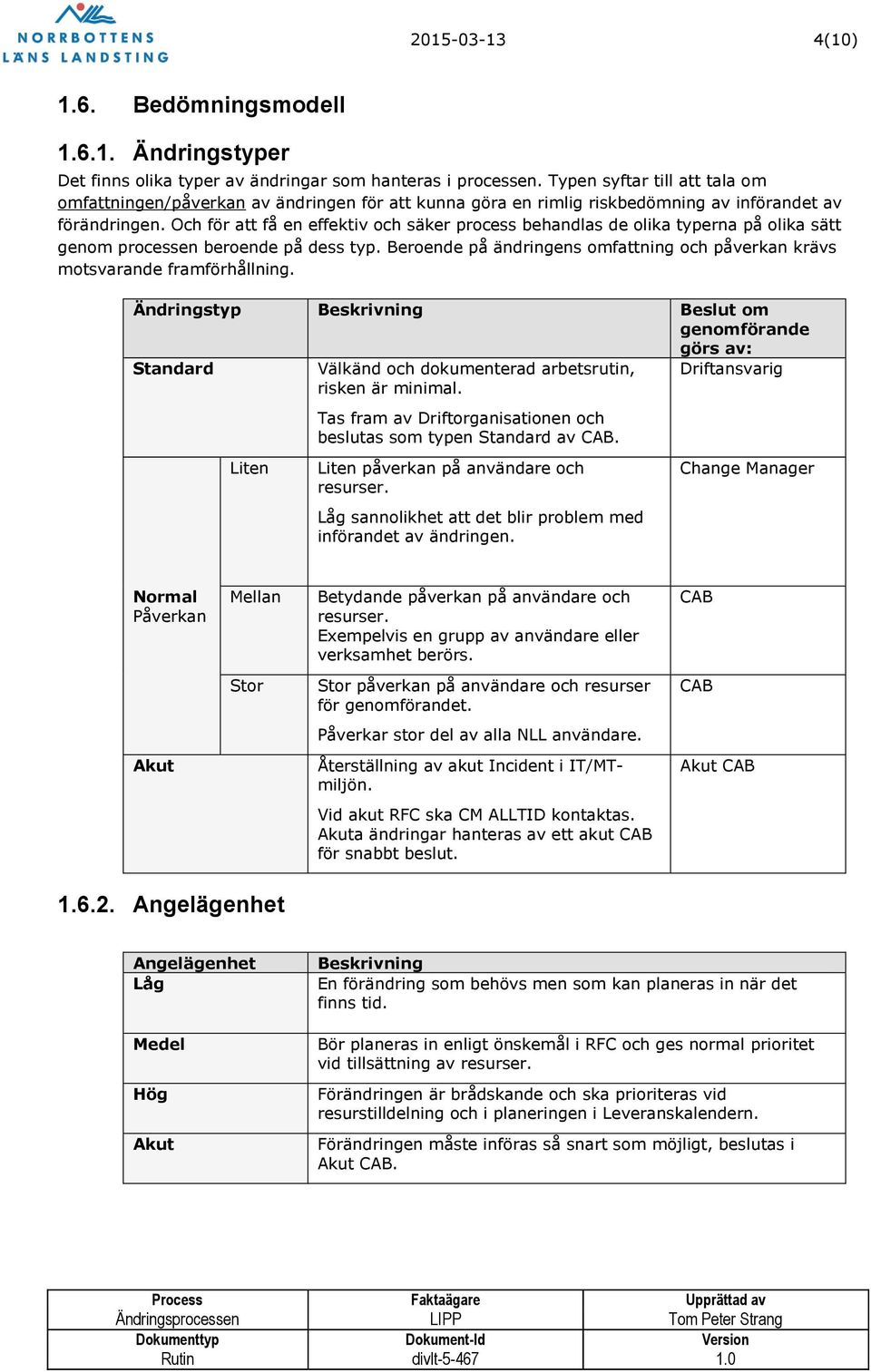 Och för att få en effektiv och säker process behandlas de olika typerna på olika sätt genom processen beroende på dess typ.